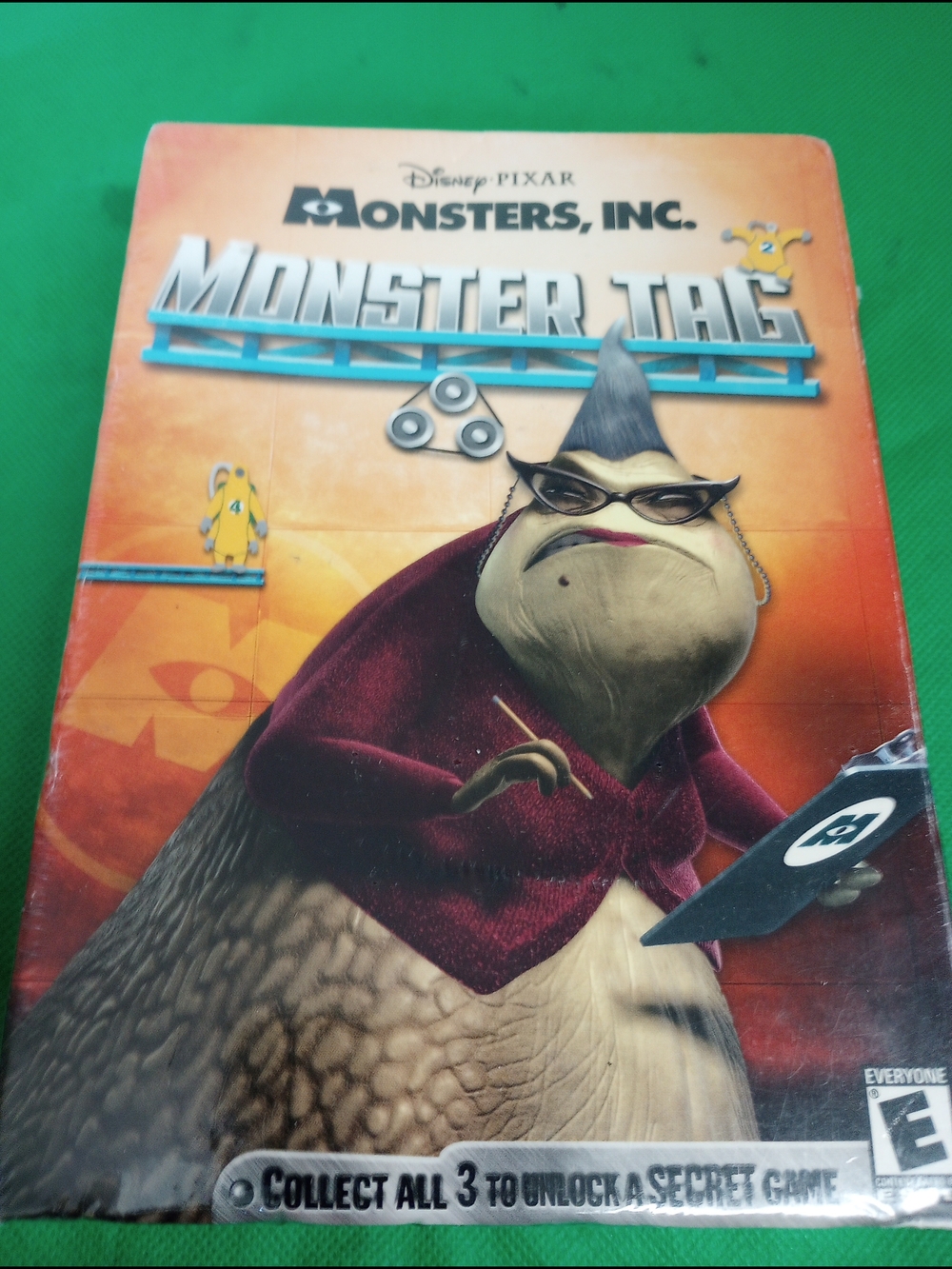 Monsters, Inc. Monster Tag Video Game Cd Rom